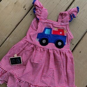 Fourth of July truck dress